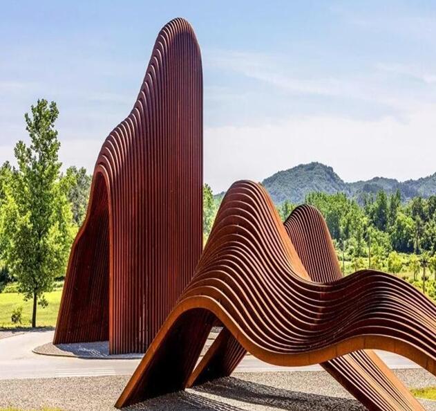 惠安锈钢板造型