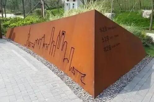 惠安耐候钢挡土墙